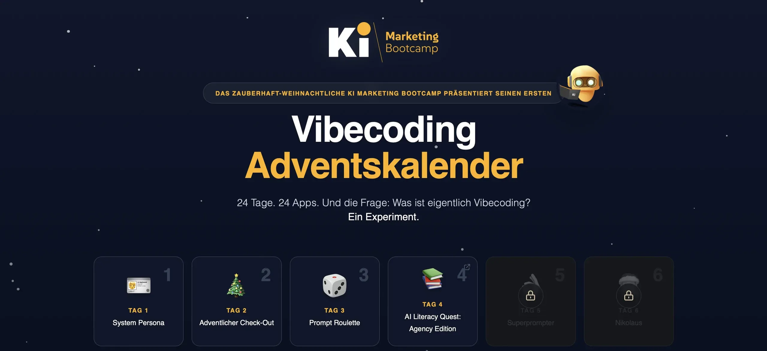 Vibecoding: Wie wir 24 Web-Apps bauten, ohne programmieren zu können (und was du daraus lernst)