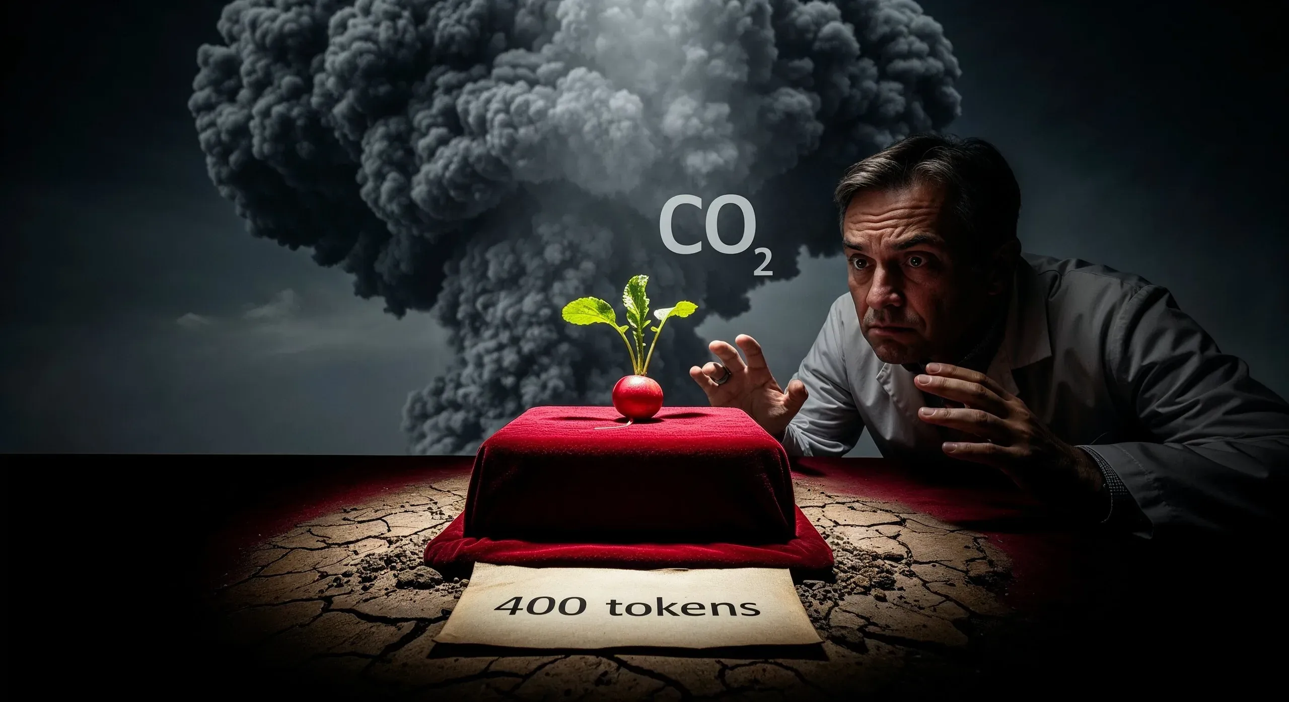 Ein Radieschen für 400 Token – Warum KI-Schulungen bei ChatGPT, Mistral & Co. Energie und Wasser sparen