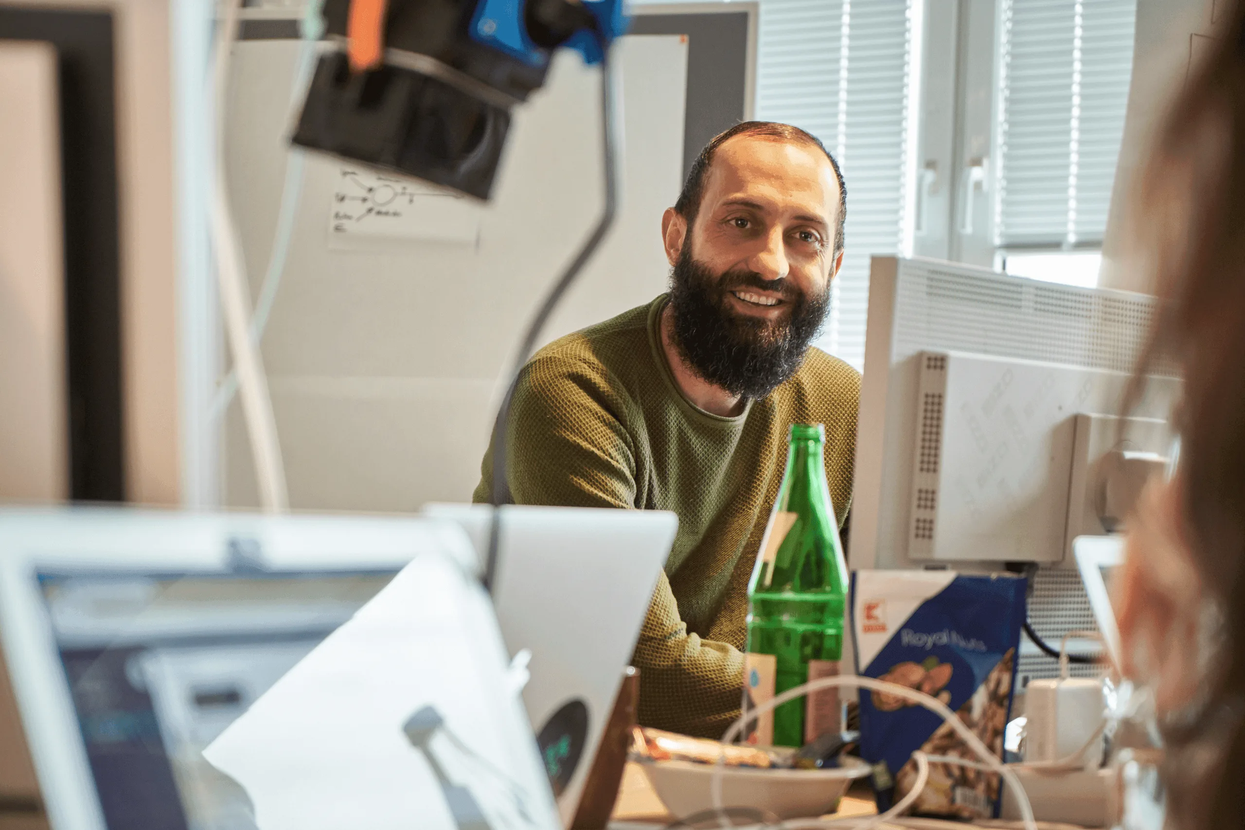 Teilnehmer im AI-Visual-Engineer-Kurs von SuperCode